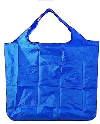 Grote opvouwbare tas 43 x 66 cm - Herbruikbare boodschappentas voor winkelen, reizen en uitstapjes