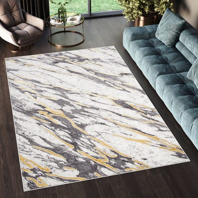 Tapiso Shine Vloerkleed Modern Abstract Woonkamer Tapijt Maat- 80x150