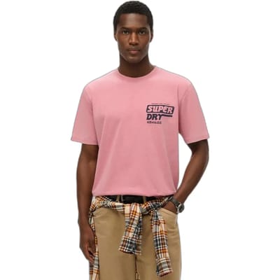 Superdry - Trade Tools losvallend T-shirt - Heren - T-shirts