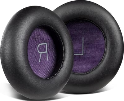 SnelShoppen - Vervangende Oorkussens voor Draadloze Noise Cancelling Hoofdtelefoon, Geheugen Schuim Geluidsisolerende Oorkussens en Kussens, Zacht Eiw