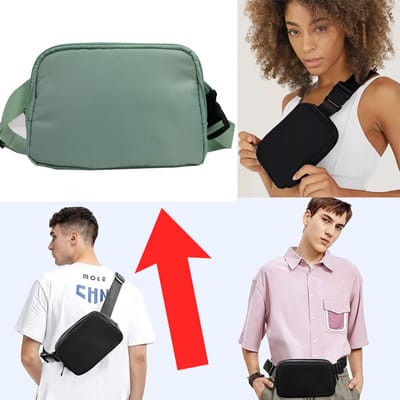 Actie4you® - Heuptas - Fanny Pack – Unisex - Buideltas - Schoudertas - Heuptasje Dames en Heren - Voor Al Uw Stijlvolle Outfits - Licht Groen