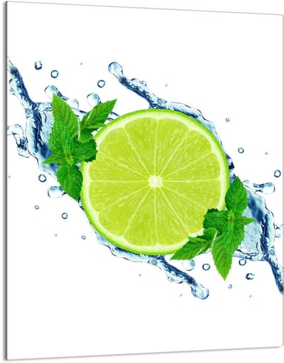 TMK ArtDeko Limonka - Snijplank - 40x52cm - Gehard Glas - UV Print