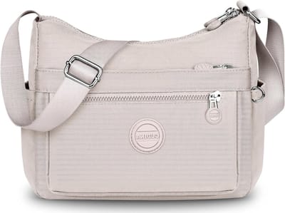 Waterdichte Crossbody Tas van Nylon, Lichtgewicht Schoudertas met Verstelbare Band, Geschikt voor Reizen, Winkelen en Dagelijks Gebruik