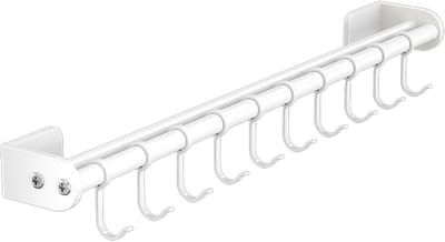 Keukengereihouder Wand - Keukenrek Hangend - Keuken Opbergen - Installatie Zonder Boren - 30-60cm Lengte