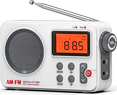 Noodradio - Transistor Radio - Emergency Radio - Survival Radio - Oorlog Radio - Radio voor Rampen - Draagbare Radio - Noodverlichting - AM/FM-Radio - Oplaadbare Batterij - USB-bron - Noodlader Telefoon