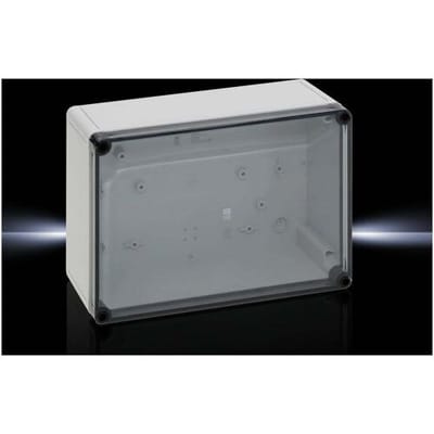 Rittal PK 9520.100 Installatiebehuizing 254 x 180 x 90 Polycarbonaat Grijs-wit (RAL 7035) 1 stuk(s)