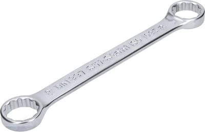 SW-Stahl 01312L dubbele ringsleutel 18 x 19 mm plat I rechte uitvoering I 12-kant I ringsleutel I dubbele sleutel I ringsleutel