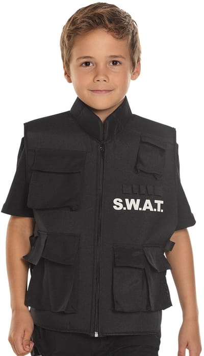 Boland - Vest kind 'SWAT' (5-10 jaar) - Kinderen - SWAT - Politie en Boeven