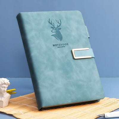 360 vellen zakelijk notitieboek gesp notitieboek multi-color verdikt A5 leren notitieboek kantoorbenodigdheden A5