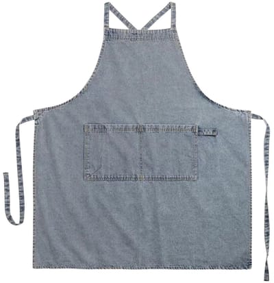 Keukenschort - Schort - Schort man - Schort dames - Verdikte versie - 85x76cm -Lichtblauw