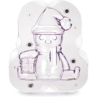 IBILI 746200 3D Gembervorm, Polycarbonaat, Transparant, 28 x 25 x 9 cm