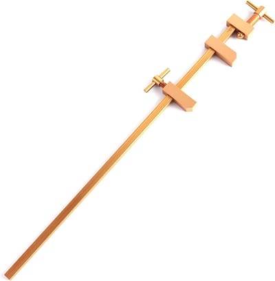 Miniatuur Messing Klemmen voor Houtbewerking met Knurled Aandraaischroeven - 180mm (7'') - Duurzaam, Precisie, Handgereedschap