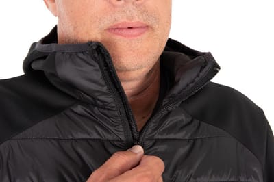 Fox Collection Hybrid Jacket Black & Orange Medium