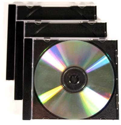 Dailygoody - Lege CD Jewel hoesjes - 5-pack - CD juwelendoosje - Beschermhoes - Ideaal voor archivering - Perfect voor muziekverzamelaars - Handig voo