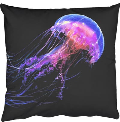 Sierkussens - Kussentjes Woonkamer - 50x50 cm - Kwal - Doorzichtig - Roze - Tentakels