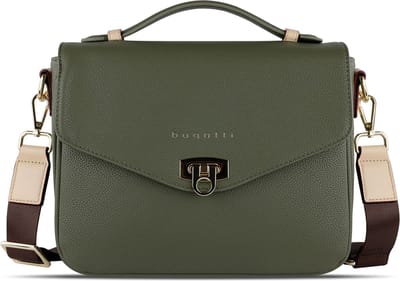 bugatti Schoudertas Ella Classic Bag Olive Olijfgroen