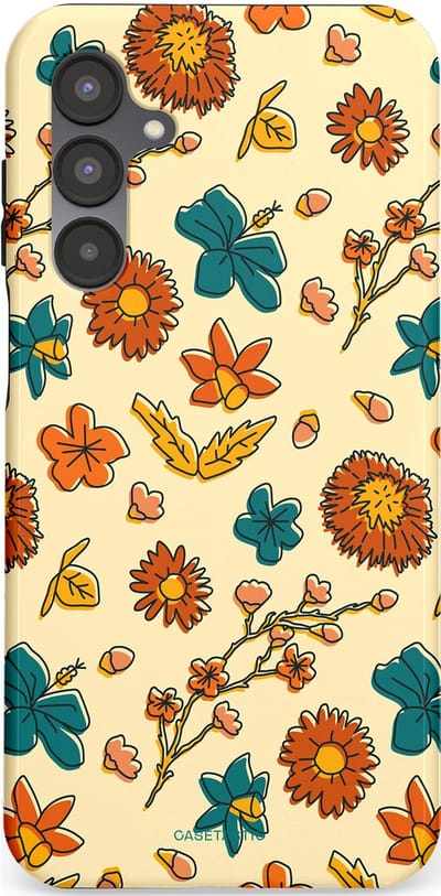 Casetastic Hoesje Geschikt voor Samsung A16 - Stijlvolle Beschermende Duo-layer Case - Boranisch veld