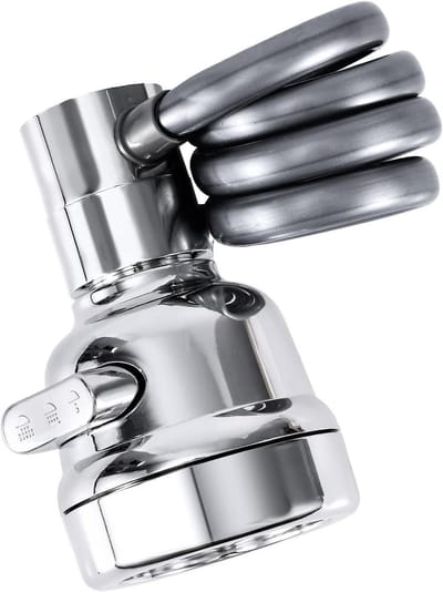 Kraansproeier met 3 waterstanden en uittrekbare slang voor keuken en badkamer - Universele kraanverlenger met beluchter