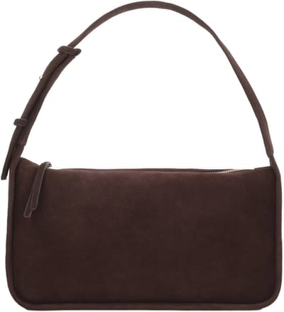 Minimalist soft suede bags