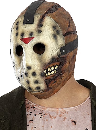 FUNIDELIA Friday the 13th Jason Latex Mask voor volwassenen