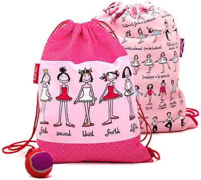 Ballet sporttas zwemtas trekkoord tas (activity bag) - Tyrrell Katz