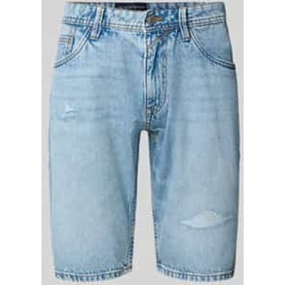 Korte slim fit jeans met 5-pocketmodel