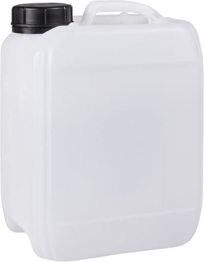 5 liter jerrycan - voor water en gevaarlijke vloeistoffen - naturel