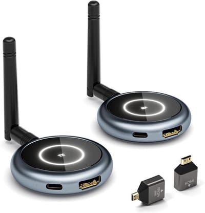 Draadloze HDMI Zender en Ontvanger Kit voor 1080P Streaming tot 50M met Ondersteuning voor Meerdere Schermen