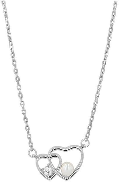 AKZENT Akzent Dames ketting met hanger "Ando" van 925 Sterlingzilver, gerhodineerd, duurzaam