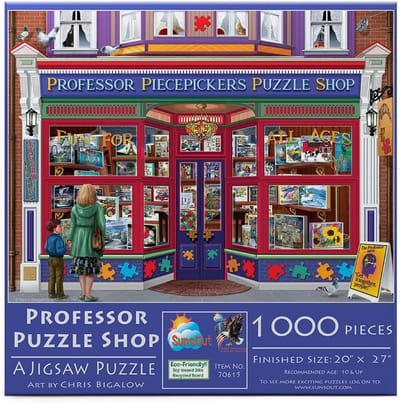 Legpuzzel 1000 stukjes - Puzzel Bloemen - Ontspanning Thuis - Artistieke Illustratie - 30 x 30 cm