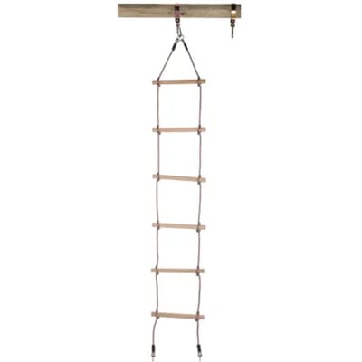 Swing King Touwladder 250 Cm Hout Lichtbruin