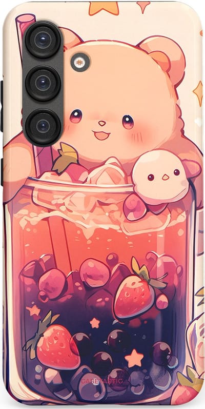 Casetastic Hoesje Geschikt voor Samsung S25 - Stijlvolle Beschermende Duo-layer Case - Beertjes Cocktail