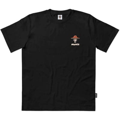 The Dudes T-shirt - Food for Thoughts - S tot M - voor Mannen - zwart