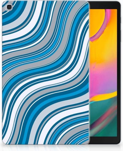Samsung Galaxy Tab A 10.1 (2019) Hippe Hoes Waves Blue