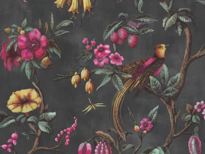 Dieren vlies behang vogels bloemen BN Wallcoverings Fiore 220441