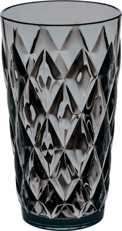 Koziol - Drinkbeker - 450ml transparant grijs - kunststof