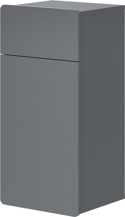 Vicco Izan Halfhoge kast – 36.6 x 76.6 cm Grijs