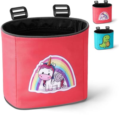 Store_8 - Fietsmand kinderen - Waterdichte fietsmand - Veilig en afneembaar - Schattig cartoonpatroon - Fietsaccessoires voor kinderen - Geschikt v...