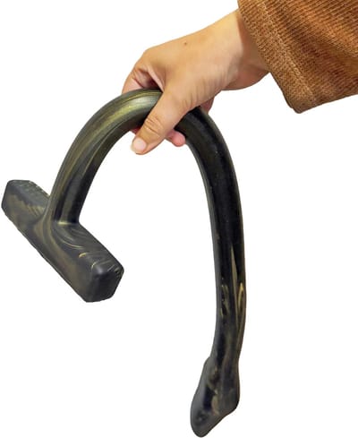 Monster Dildo The Master XL - Extra Lange Anaal Dildo - Zwart/Goud XL