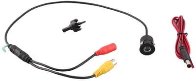 Dailygoody - Waterdichte Mini Bewakingscamera - HD 170° Groothoek - IR Nachtzicht - Standaard - Bedraad - Veiligheid voor Auto - Compact Ontwerp