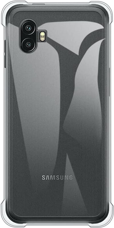 Hoesje geschikt voor Samsung Galaxy Xcover 2 Pro - Anti Shock Proof Siliconen Back Cover Case Hoes Transparant