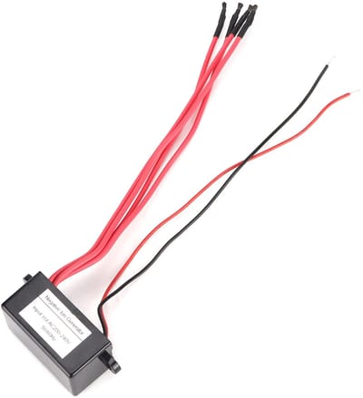Dailygoody - Luchtreiniger - Negatieve ionengenerator - Compact en duurzaam - Rood - Ionisatiemodule - Ideaal voor thuis - Mini formaat