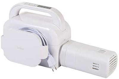 Elektrische Dekenverwarmer - Bedverwarmer Droger - Beddengoed Verwarmen - Verlengbare Slang - 490W - Wit