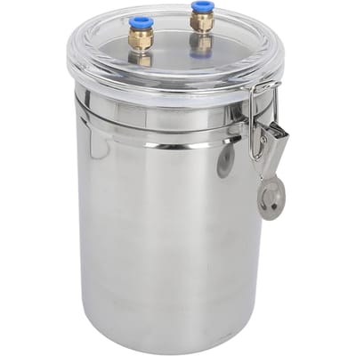 Machine à Traire Manuelle Capacité 2L Fonctionnement Économe en Effort Seau en Acier Inoxydable Kit de Traite Portable pour Traite à Domicile