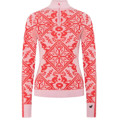Kari Traa Saga HZ, thermoshirt, dames, rood