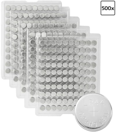 VOLTCRAFT Knoopcel LR44 1.5 V 500 stuk(s) 140 mAh Alkaline AG13
