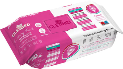Cleanizi Schoonmaakdoekjes met Parfum - 3 Pak x 100 Stuks - Extra Groot & Dik - Streeploos Schoon - Frisse Geur - 0% Parabenen