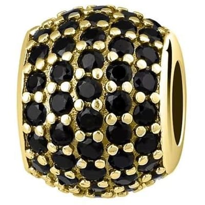 Nouveau plaquage Or Famille d'Abeilles Arbre Généalogique Serpent Pignons de Pin Breloque Perles Composants de Perles Compatibles Avec Breloque de Pendentif Authentique Originale black