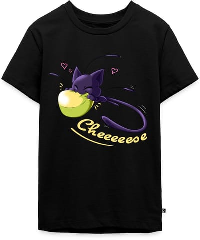 Miraculous Plagg Houdt Van Kaas Camembert Premium T-Shirt Tiener