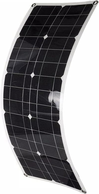 Flexibel Zonnepaneel - Draagbare Energie - Buiten Opladen - Semi-flexibel Ontwerp - 30 Watt - Type 1